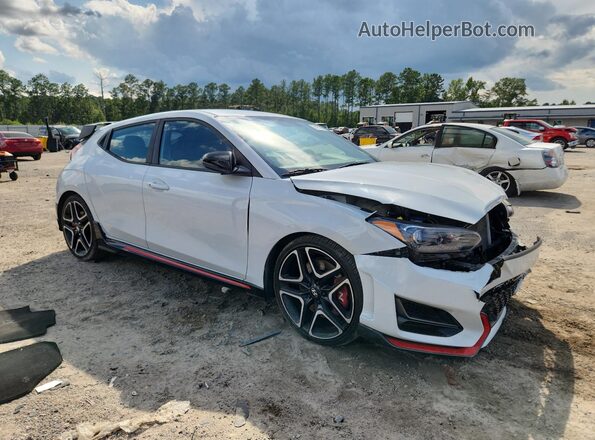 KMHT36AH7LU004857 2020 HYUNDAI VELOSTER White Передня права чверть