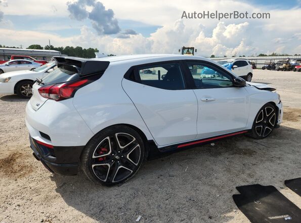 KMHT36AH7LU004857 2020 HYUNDAI VELOSTER White Задня права чверть