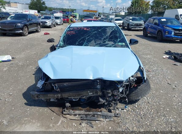KMHT36AH7NU012637 2022 HYUNDAI VELOSTER N Turquoise უკანა სალონის ხედი