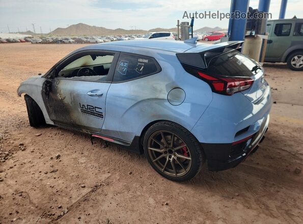 KMHT36AH8NU014882 2022 HYUNDAI VELOSTER Blue უკანა მარცხენა