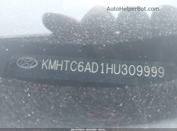 KMHTC6AD1HU309999 2017 HYUNDAI VELOSTER Black 