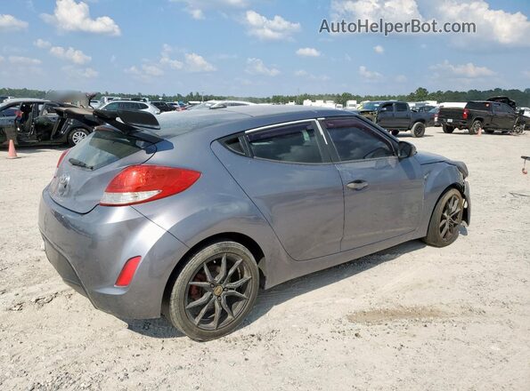 KMHTC6AD2HU315309 2017 HYUNDAI VELOSTER Gray 
