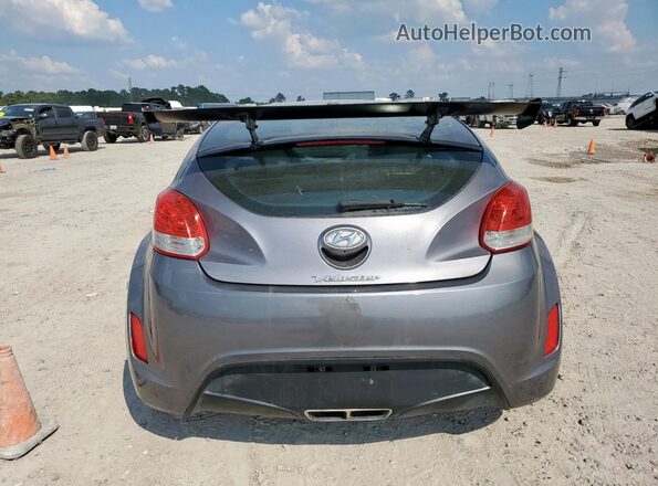 KMHTC6AD2HU315309 2017 HYUNDAI VELOSTER Gray 