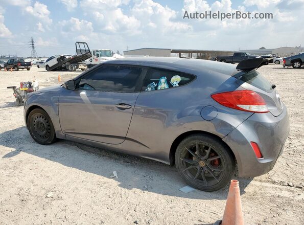 KMHTC6AD2HU315309 2017 HYUNDAI VELOSTER Gray 
