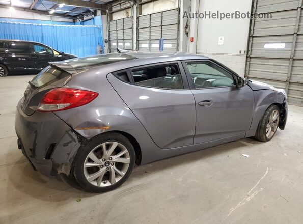 KMHTC6AD3HU307414 2017 HYUNDAI VELOSTER Gray 