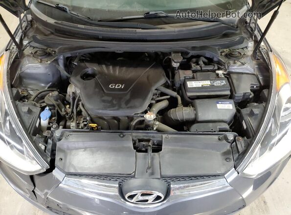 KMHTC6AD3HU307414 2017 HYUNDAI VELOSTER Gray 