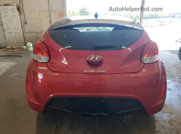 KMHTC6AD5HU324117 2017 HYUNDAI VELOSTER Red 