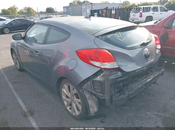 KMHTC6AD8GU248617 2016 HYUNDAI VELOSTER Gray Հետևի ձախ