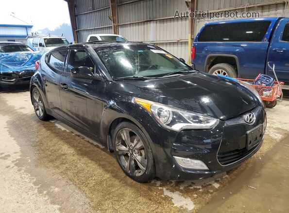 KMHTC6AD8HU313046 2017 HYUNDAI VELOSTER Black 