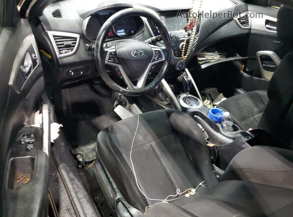KMHTC6AD8HU313046 2017 HYUNDAI VELOSTER Black 