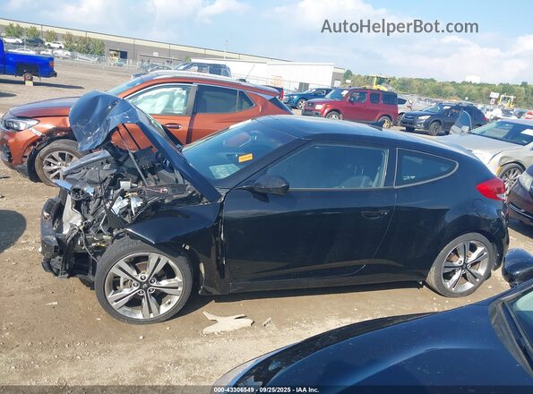 KMHTC6AD8HU323754 2017 HYUNDAI VELOSTER Black 