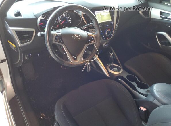 KMHTC6AD9HU320779 2017 HYUNDAI VELOSTER Silver 