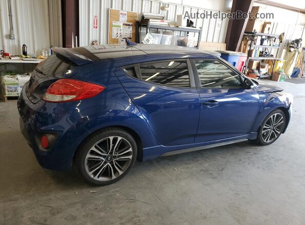 KMHTC6AE1HU314502 2017 HYUNDAI VELOSTER Blue 