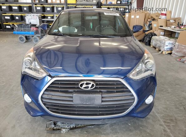 KMHTC6AE1HU314502 2017 HYUNDAI VELOSTER Blue 