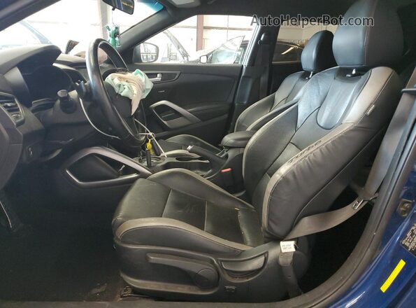 KMHTC6AE1HU314502 2017 HYUNDAI VELOSTER Blue 
