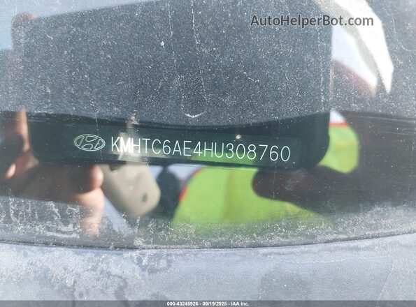 KMHTC6AE4HU308760 2017 HYUNDAI VELOSTER Black 