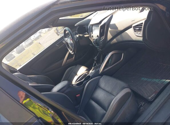 KMHTC6AE4HU308760 2017 HYUNDAI VELOSTER Black 