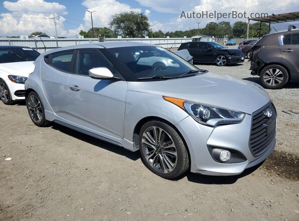 KMHTC6AE5HU314762 2017 HYUNDAI VELOSTER Серебряный 