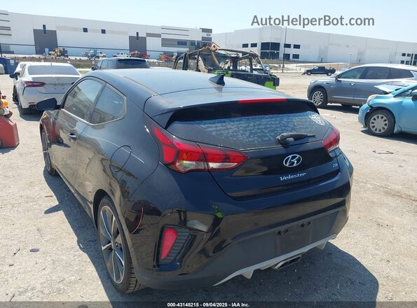 KMHTG6AF2LU026204 2020 HYUNDAI VELOSTER Black Հետևի ձախ