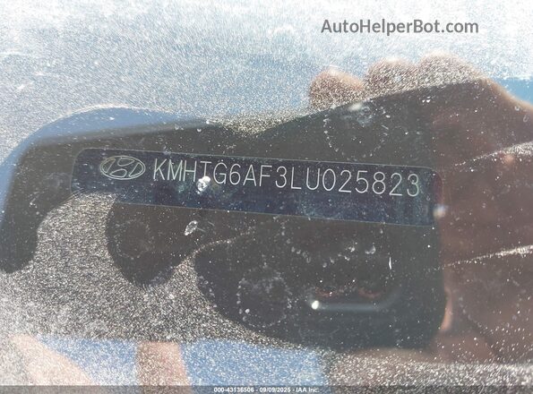 KMHTG6AF3LU025823 2020 HYUNDAI VELOSTER White Widok komory silnika