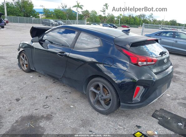 KMHTG6AF8LU022433 2020 HYUNDAI VELOSTER Black უკანა მარცხენა