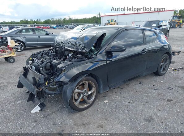 KMHTG6AF8LU022433 2020 HYUNDAI VELOSTER Black წინა მარცხენა ხედი სამი მეოთხედიდან