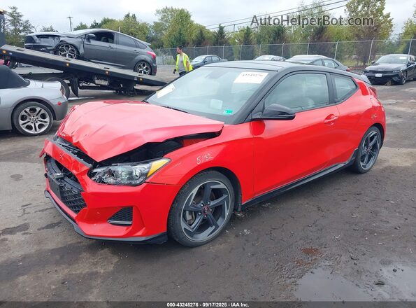 KMHTH6AB0LU031119 2020 HYUNDAI VELOSTER Red Vista tres cuartos delantera izquierda