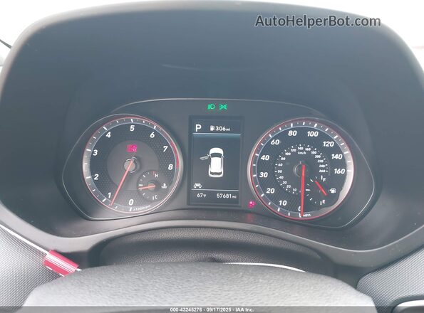 KMHTH6AB0LU031119 2020 HYUNDAI VELOSTER Red Vista de los asientos traseros