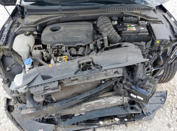 KMHTH6ABXKU009904 2019 HYUNDAI VELOSTER Black Вид задньої частини салону