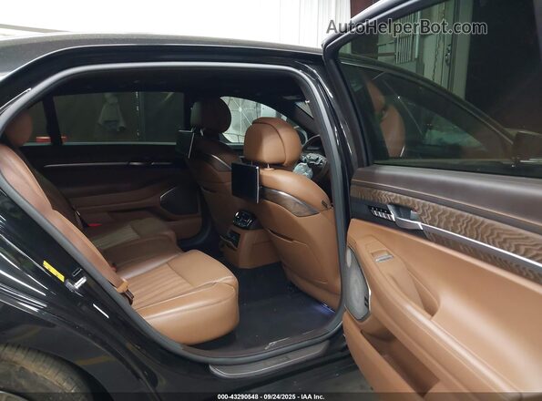KMTF54PH1MU090273 2021 GENESIS G90 Brown Widok naklejki z numerem VIN