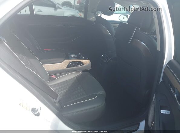 KMTF54PH9MU089274 2021 GENESIS G90 White VIN კოდის სტიკერის ხედი