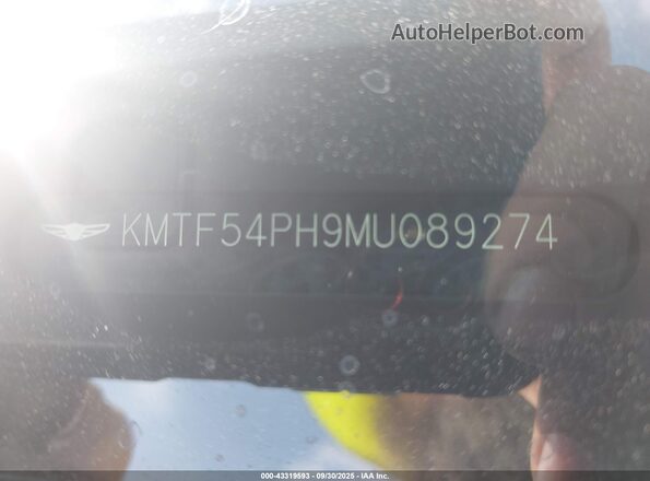 KMTF54PH9MU089274 2021 GENESIS G90 White ძრავის განყოფილების ხედი