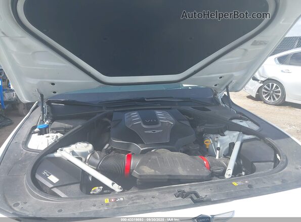 KMTF54PH9MU089274 2021 GENESIS G90 White უკანა ხედი