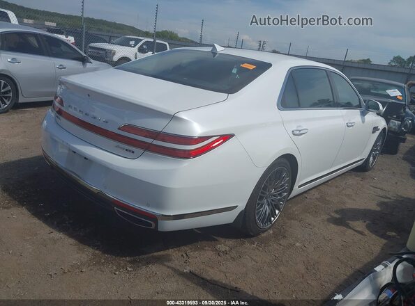 KMTF54PH9MU089274 2021 GENESIS G90 White უკანა მარჯვენა
