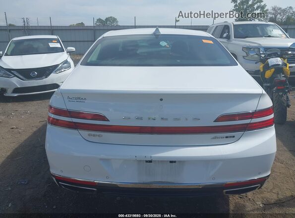 KMTF54PH9MU089274 2021 GENESIS G90 White 