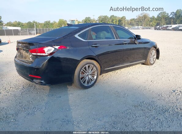 KMTFN4JE7LU337194 2020 GENESIS G80 Black უკანა მარჯვენა