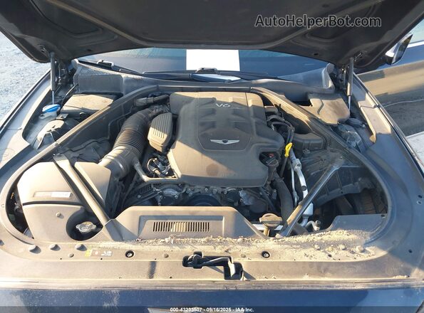 KMTFN4JE7LU337194 2020 GENESIS G80 Black უკანა ხედი