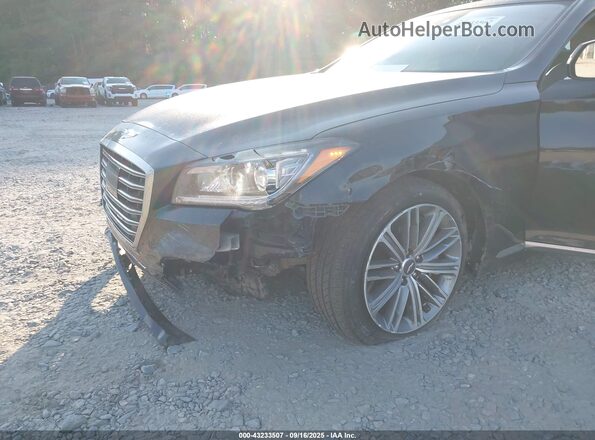 KMTFN4JE7LU337194 2020 GENESIS G80 Black წინა ხედი