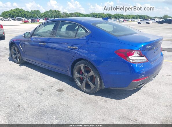 KMTG34LE2MU066635 2021 GENESIS G70 Blue 