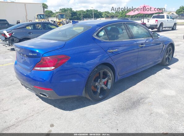 KMTG34LE2MU066635 2021 GENESIS G70 Blue 