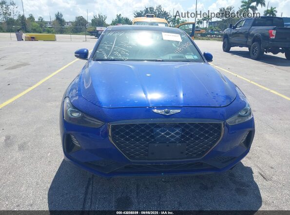 KMTG34LE2MU066635 2021 GENESIS G70 Blue 