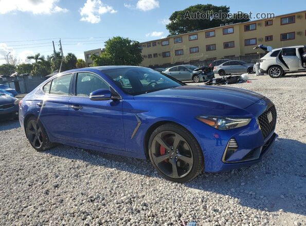 KMTG34LE4LU064335 2020 GENESIS G70 Blue 