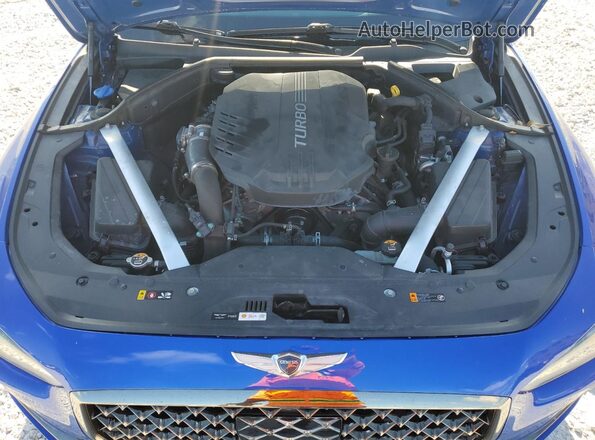 KMTG34LE4LU064335 2020 GENESIS G70 Blue 
