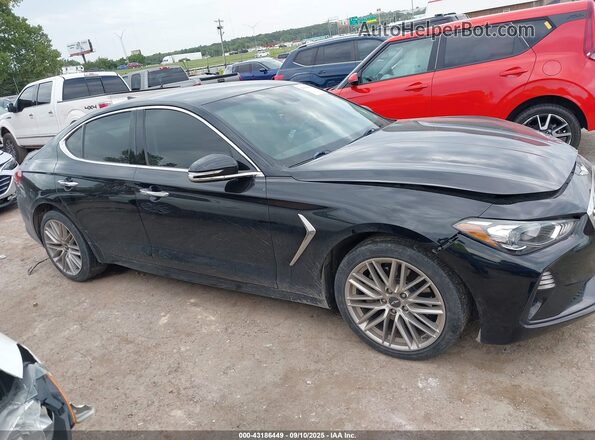 KMTG64LA4LU050990 2020 GENESIS G70 Black Widok wnętrza 360 stopni