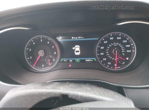 KMTG64LA4LU050990 2020 GENESIS G70 Black Widok tylnych siedzeń