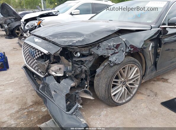 KMTG64LA4LU050990 2020 GENESIS G70 Black Widok z przodu