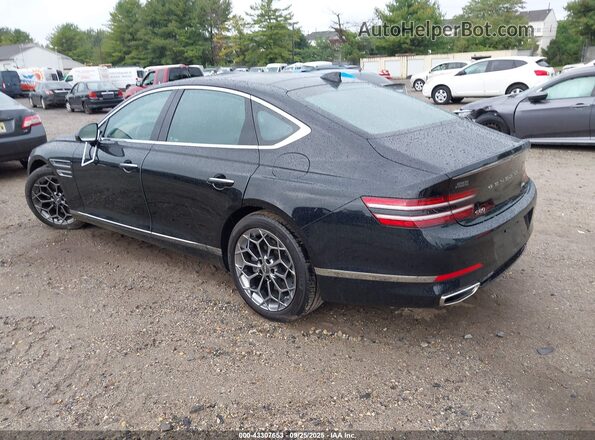 KMTGB4SCXMU078390 2021 GENESIS G80 Black Tył lewy