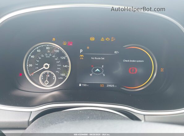KMUHCESC5PU109066 2023 GENESIS GV80 Black უკანა სავარძლების ხედი