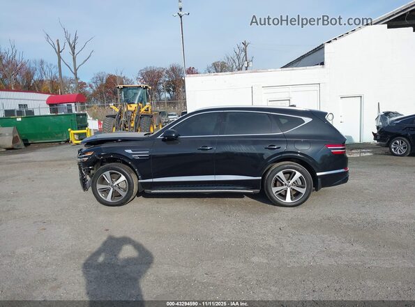 KMUHCESC5PU109066 2023 GENESIS GV80 Black სალონის 360-გრადუსიანი ხედი