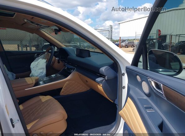 KMUHCESC6RU181543 2024 GENESIS GV80 White Vista interior delantera